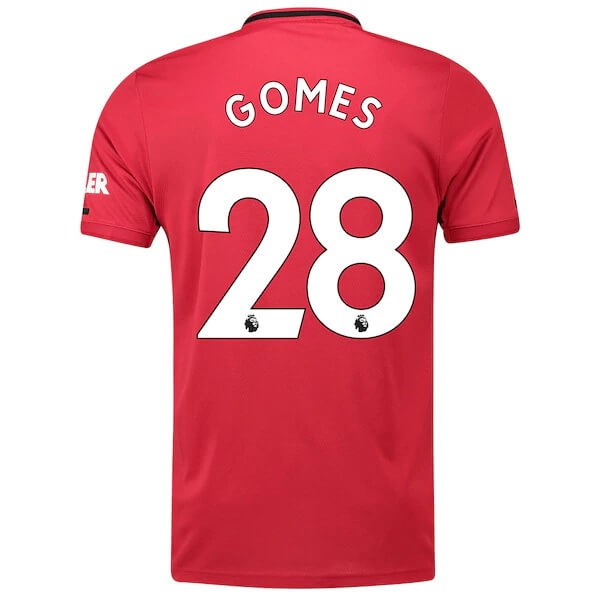 Camiseta Manchester United NO.28 Gomes 1ª 2019-2020 Rojo